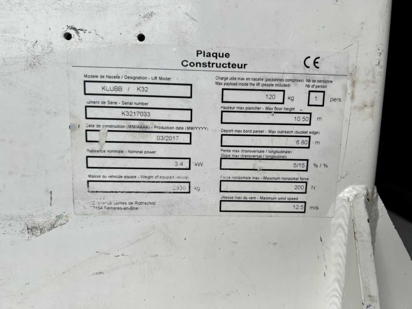 Fahrzeugabbildung Renault Master 2.3 dCi / KLUBB K32, 12,5m