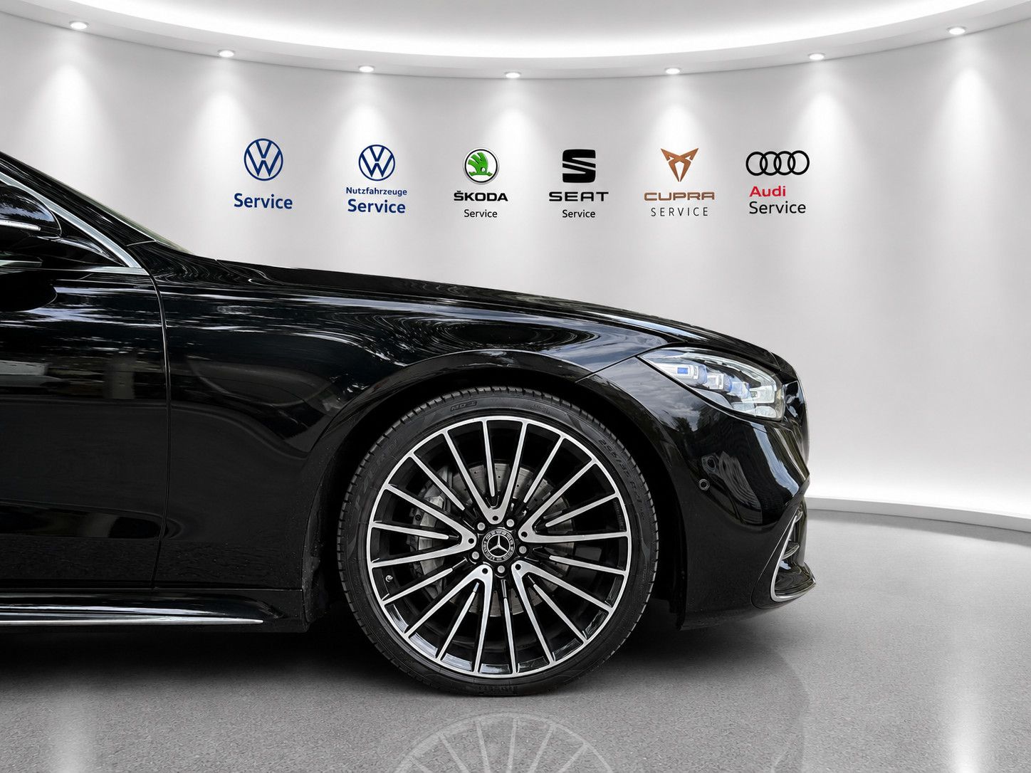 Mercedes-Benz S 350 4M-LANG-AMG-NIGHT-BURM-PANO-HUD-STDHZ-360° foto 9