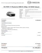 Mazda 6e 5HB EV 258ps 1AT RWD Takumi - Mazda 6 in Hamm