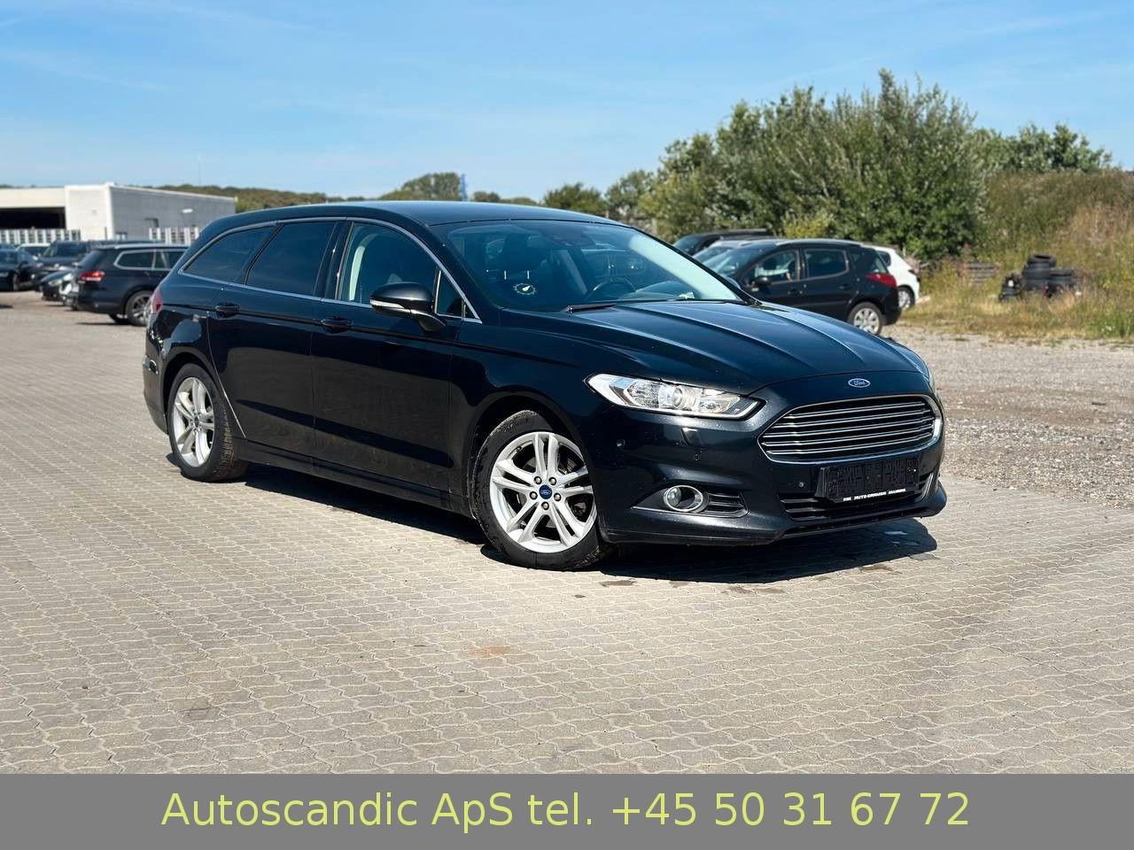 Ford Mondeo 2015 — rear view
