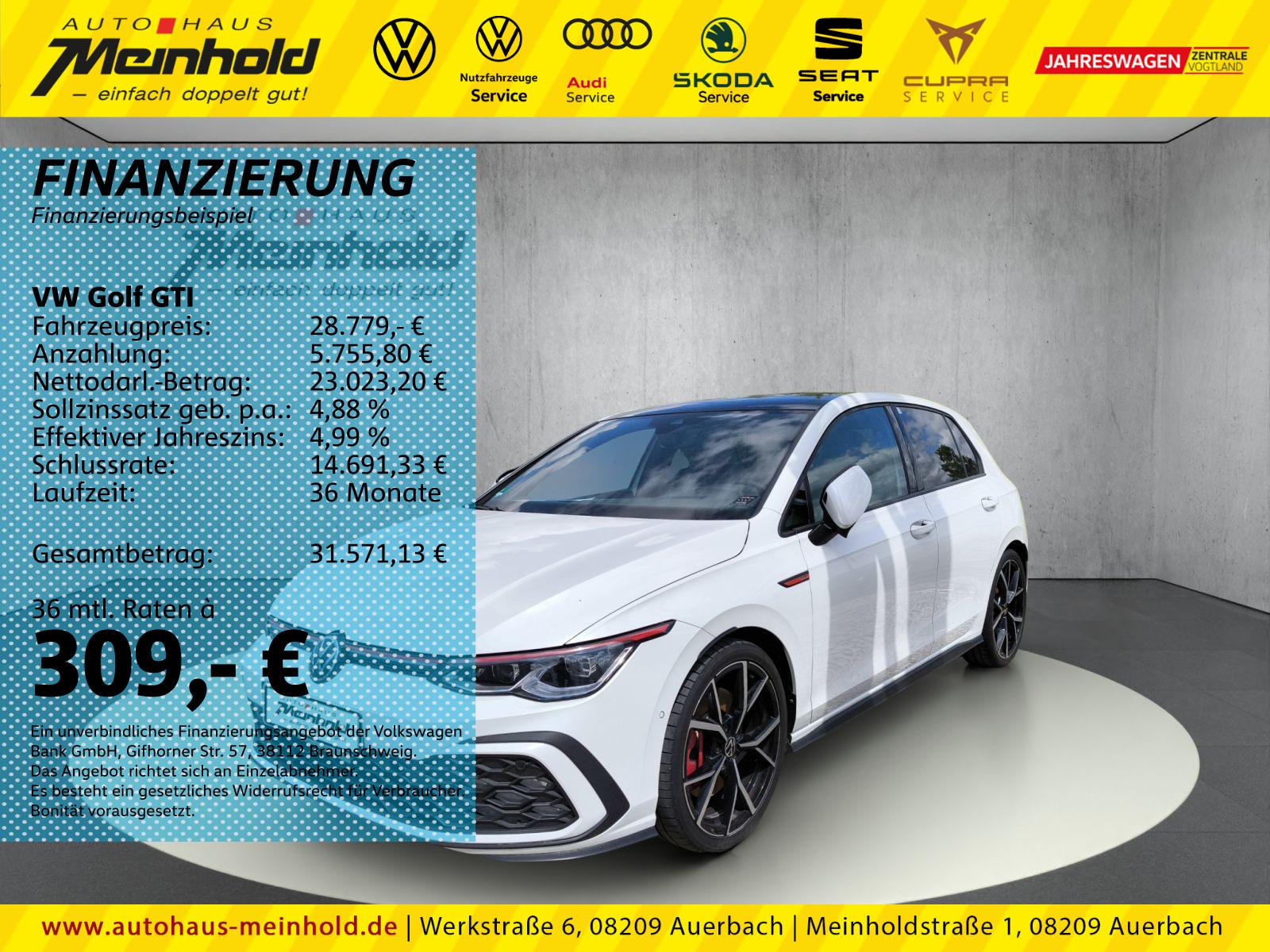 Volkswagen Golf GTI 2.0 TSI DSG, Leder, Harman, Matrix, DCC