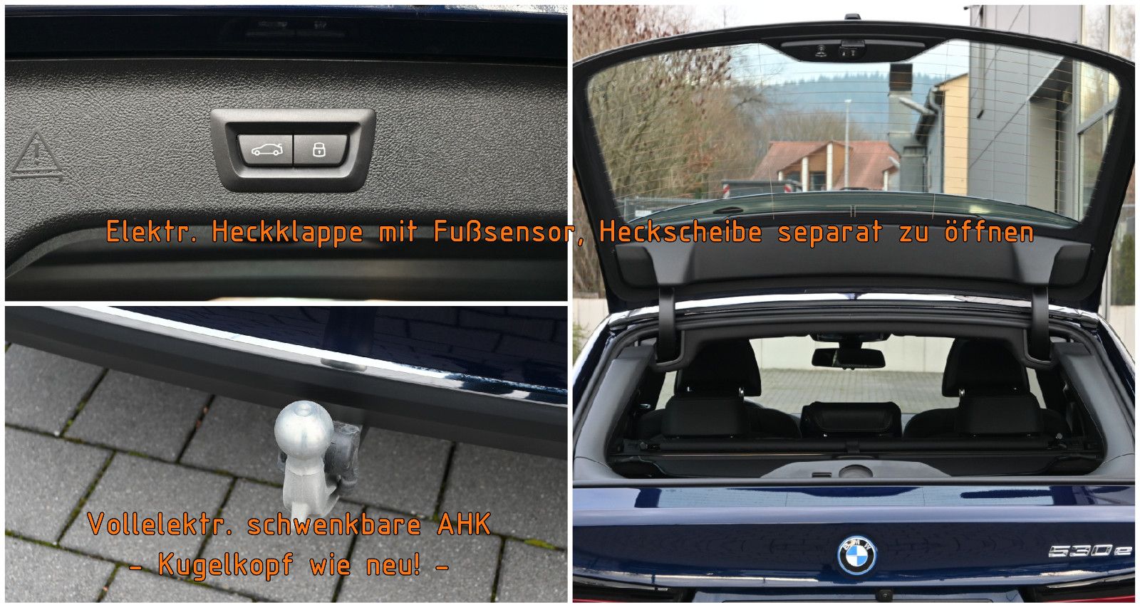 Fahrzeugabbildung BMW 530e Touring Luxury °UP 91.346€°ACC°AHK°PANO°H/K