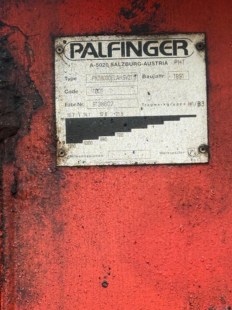 Mercedes-Benz Palfinger Kran 28000