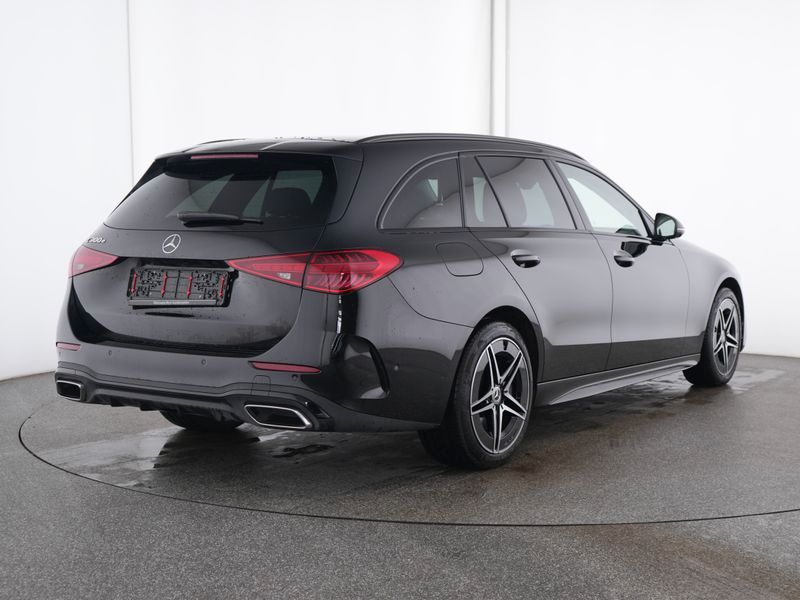 Fahrzeugabbildung Mercedes-Benz C 300 e T AMG+AHK+PANO+NIGHT+360°+4xSHZ+ROLLO+++