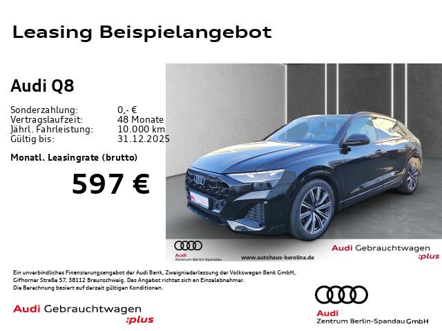 Audi Q8 45 TDI qu. tiptronic *MATRIX*HuD*AHK*LUFT*