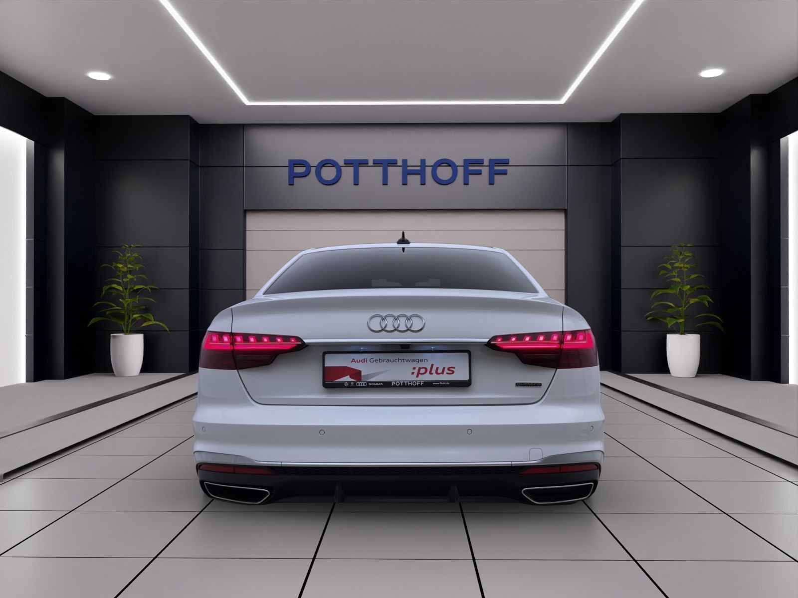 Audi A4 40 TDI Q S LINE STDHZG AHK NAVI HuD foto 4
