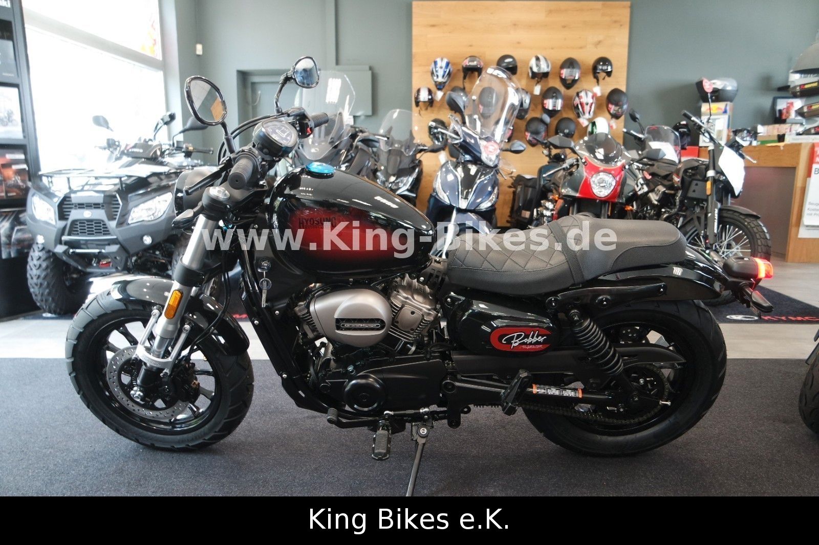 Fahrzeugabbildung Hyosung GV 125i S Aquila EVO ABS - Inkl.3 Jahre Garantie