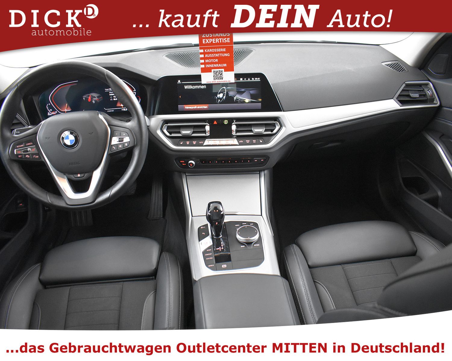 BMW 318d Aut Sport Line LEDER+PROF+VIRTU+ACC+MEMO+KA - Image 8