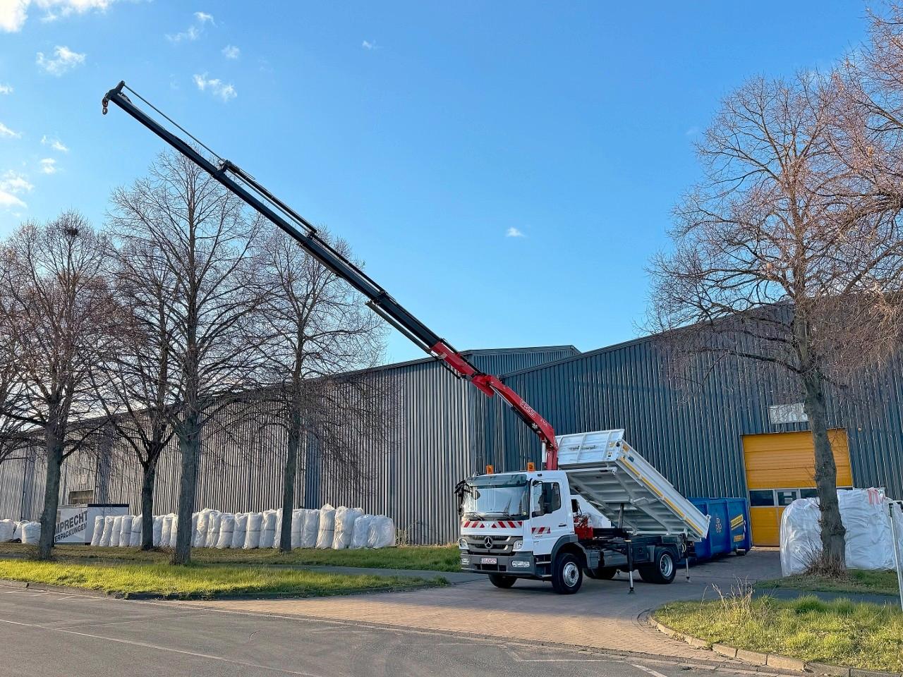 Mercedes-Benz Atego 1222 - Kipper/Kran - Funk - 95 TKm