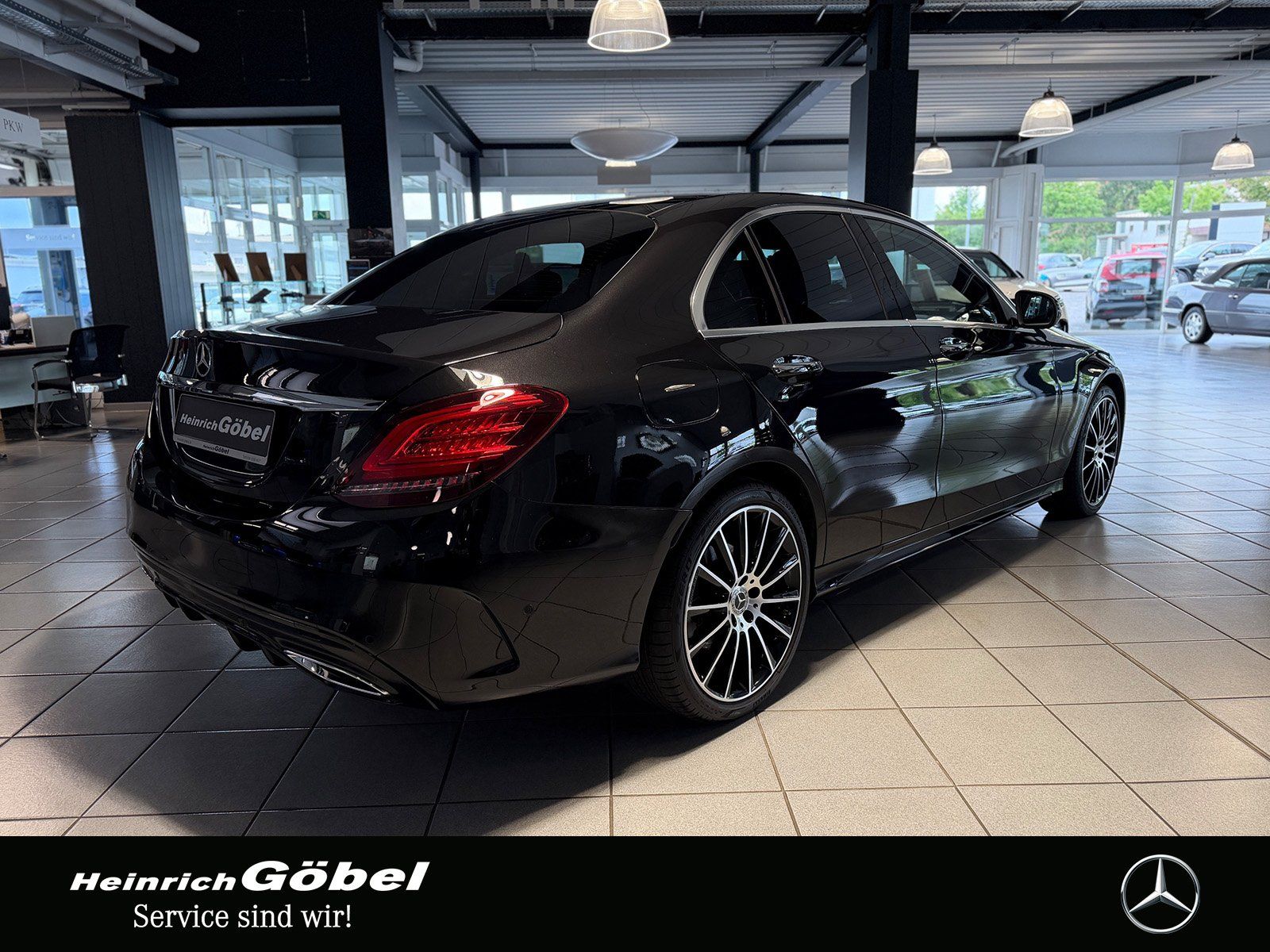 Fahrzeugabbildung Mercedes-Benz C 220 d AMG Line (EURO 6d-TEMP)