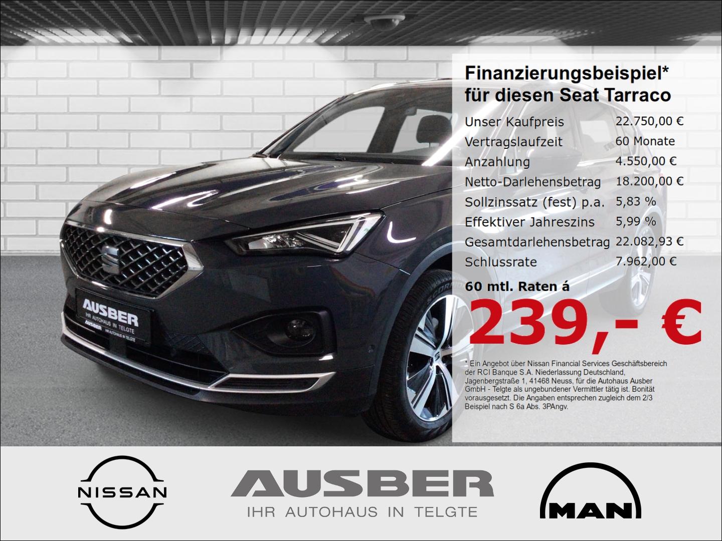 Seat Tarraco Xcellence 1.5 TSI ACT AHK bis 2,0to
