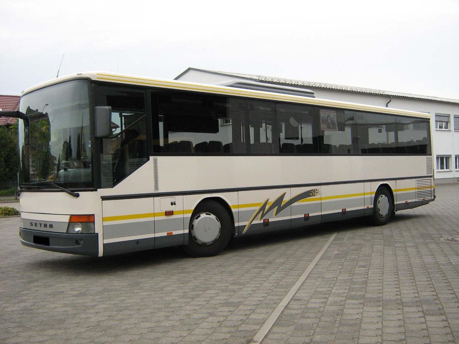 Setra S 315 UL /415 UL, Schaltung354 PS Motor