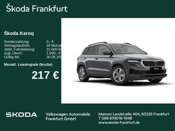 Skoda Leasingangebot: Skoda Karoq Selection 1,5 TSI DSG AHK/ Parken/ Winter