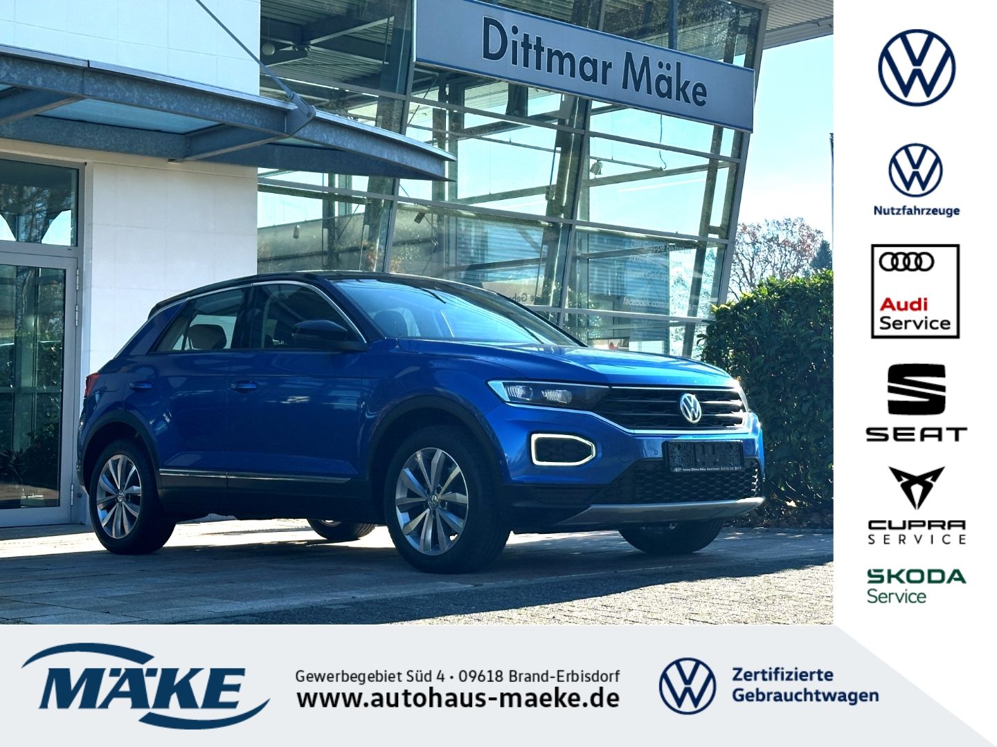 T-Roc Style 2.0 TDI 4Motion DSG STDHZG LED NAV A