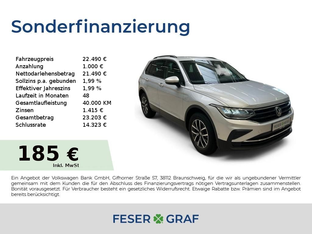 Volkswagen Tiguan Life 1.4 TSI/eHybrid DSG/LED/Sitzhzg./Nav