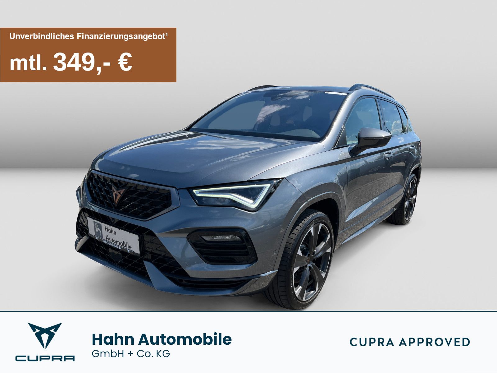 CUPRA Ateca 2.0TSI DSG 4Drive AHK Pano 360° Leder Navi