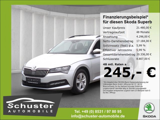 Skoda Superb Combi 2.0TDI*DSG LED digCockp Navi Tempom