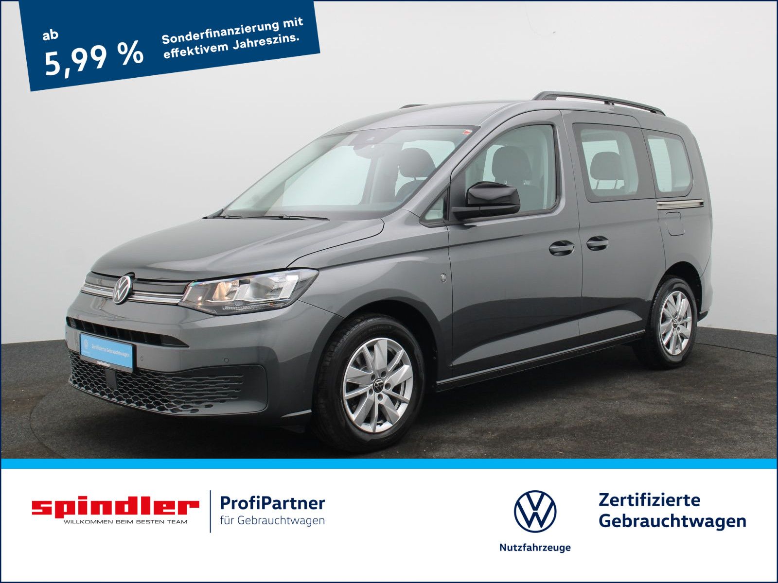 Volkswagen Caddy Life 1.5 TSI / Navi, 5-Sitzer, RFK, SHZ