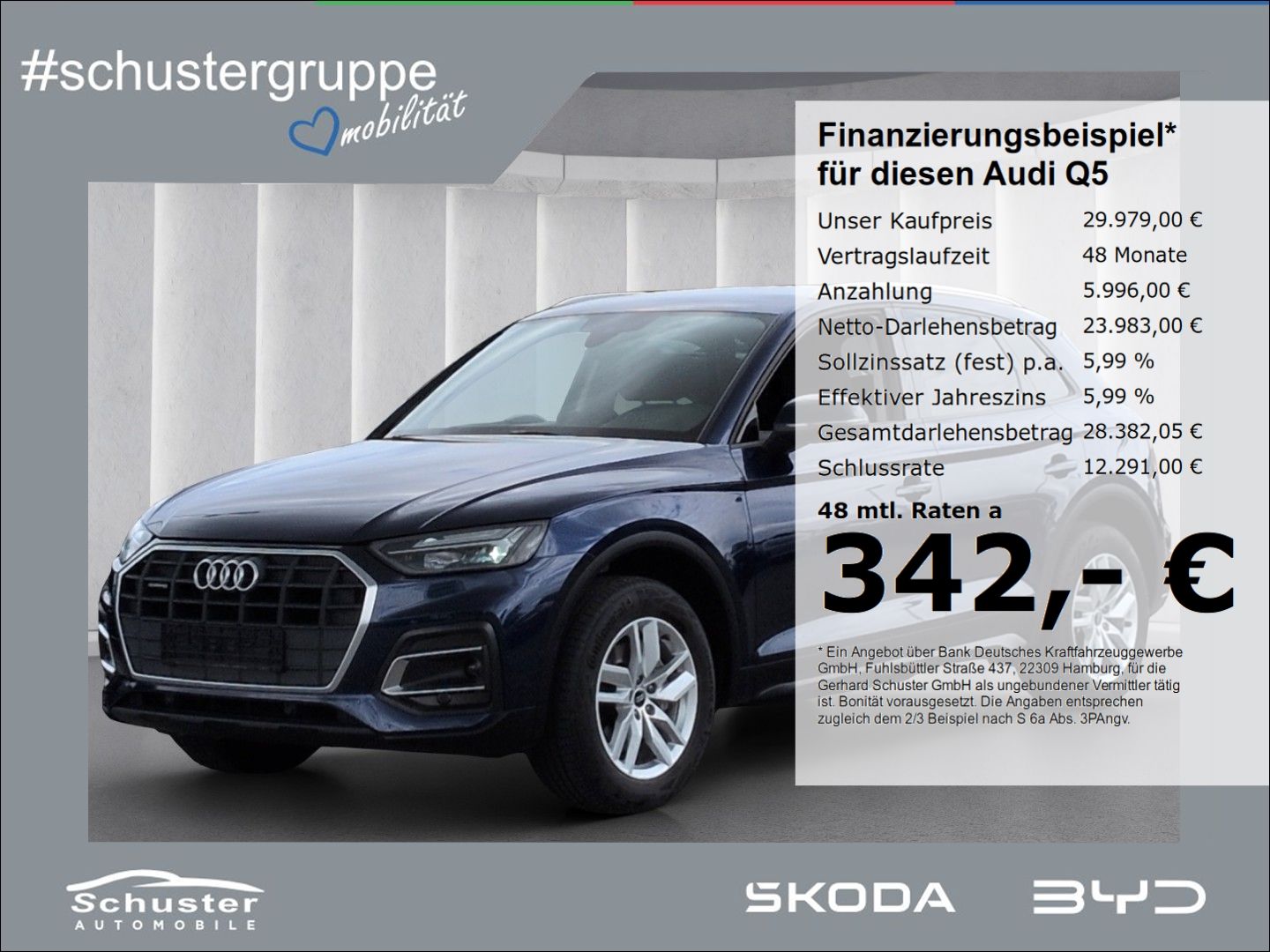 AUDI Q5 quattro 40TDI*S-tron LED Navi R-Kam el.Heckkl
