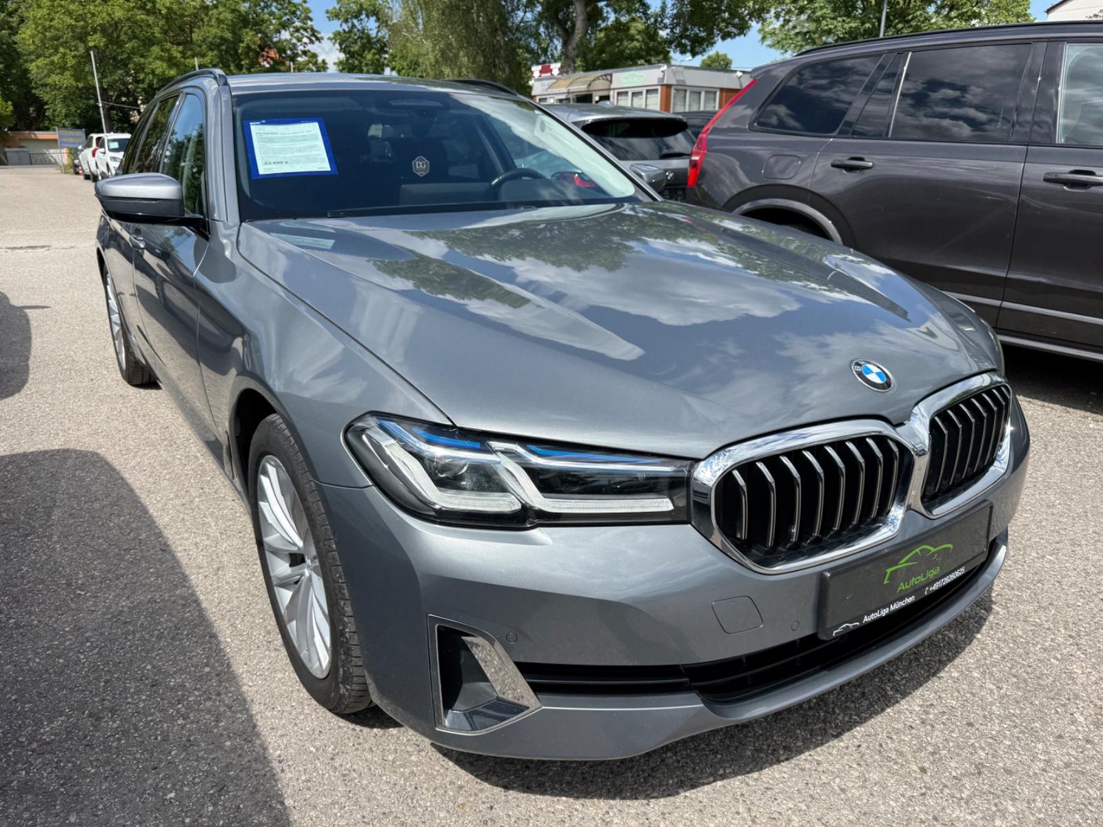 BMW 530i xDrive Touring Laser HUP, AHK Leder