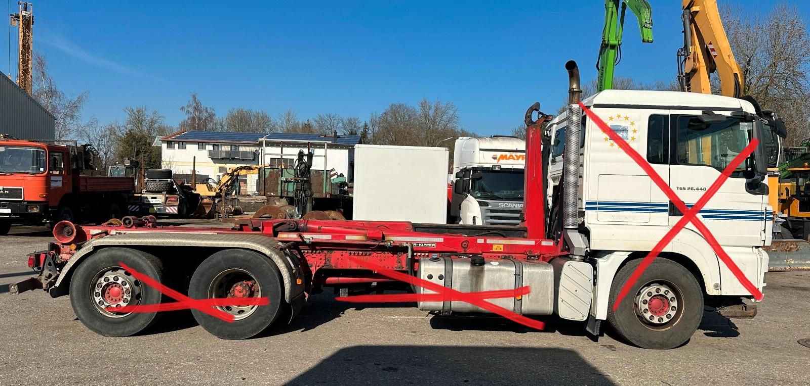 MAN MEILLER RK20.67 Aufbau Inklusive Pumpe und Tank