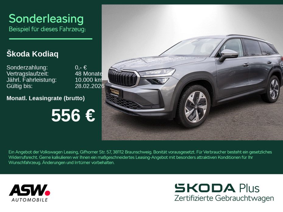Skoda Kodiaq Selection 4x4 2.0TSI DSG LED PANO AHK 7-S