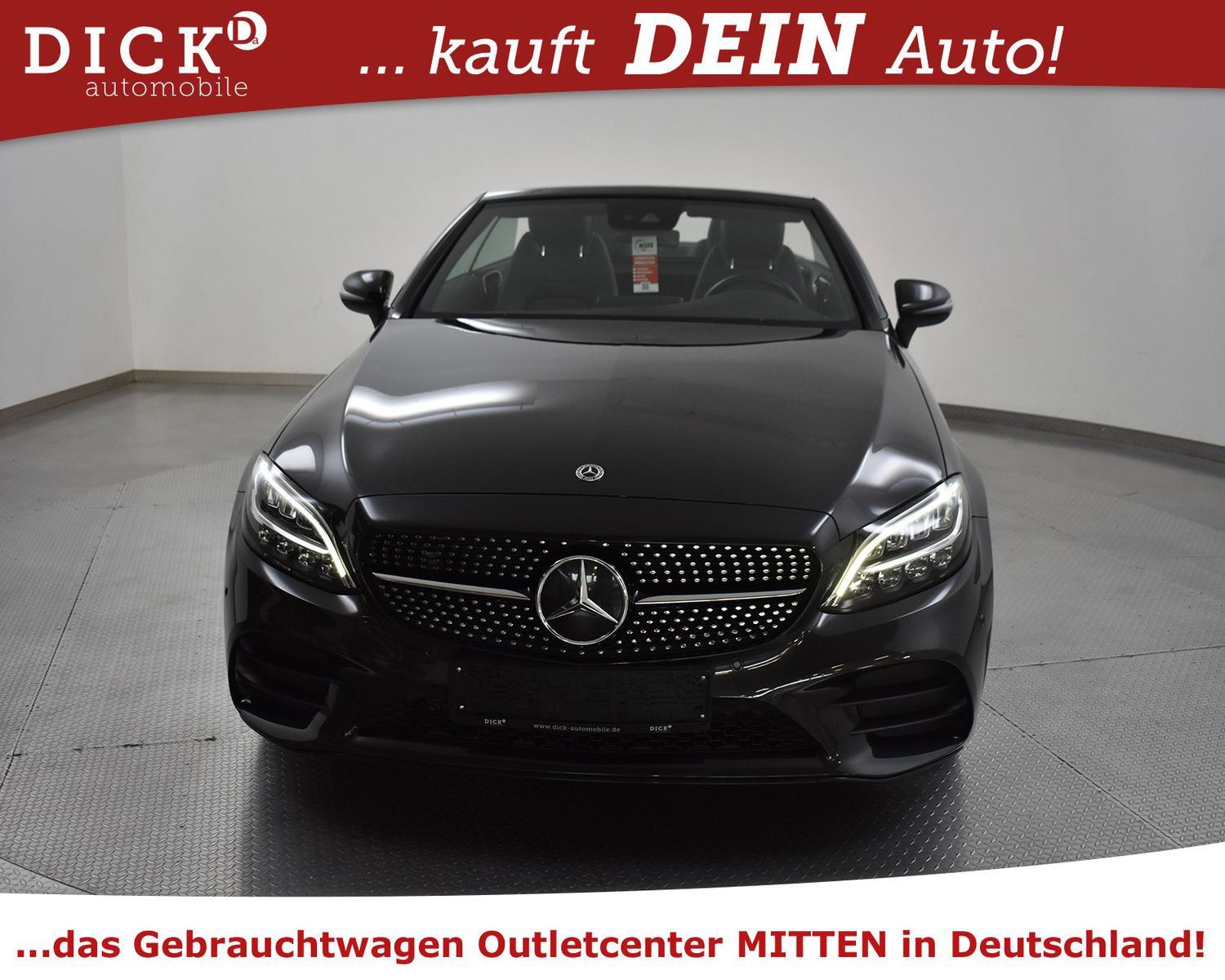 MERCEDES-BENZ C 220d Cabrio AMG Line COMAND+LED+MEMO+BURM+KAM+ - Image 3