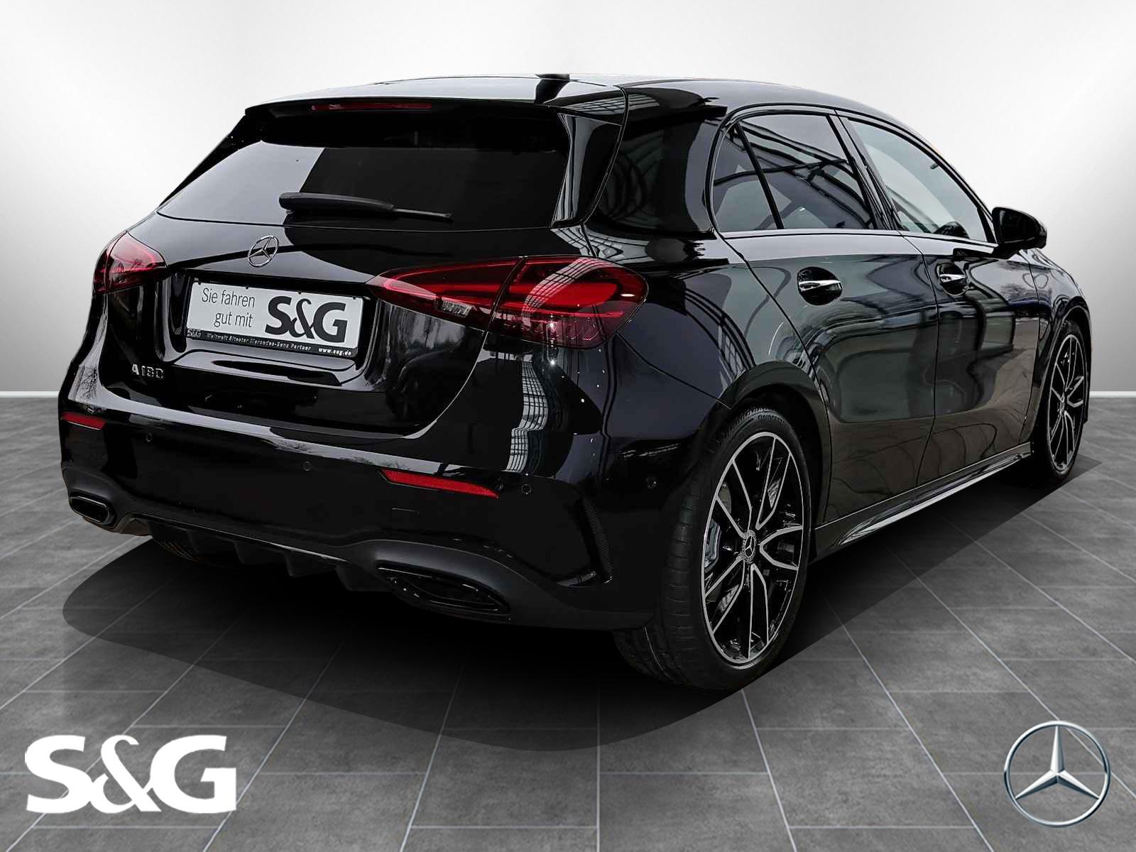 Mercedes-Benz A-Class AMG MBUX+360°+LED+Night+Totwink+19+DAB, миниатюра 2