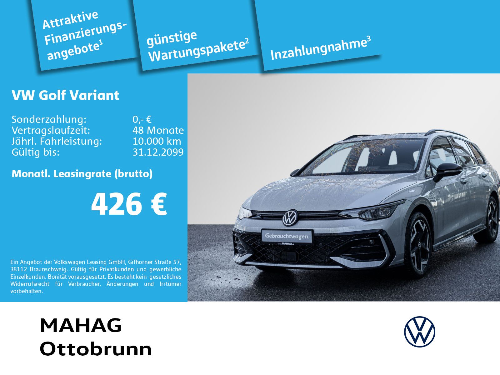 Volkswagen Golf VIII Variant 2.0 TDI R-Line BlackStyle AHK