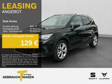Seat Leasingangebot: Seat Arona 1.0 TSI DSG FR PARKLENK KAMERA NAVI LED