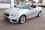 BMW 220 d Cabrio Aut. *M Sport Paket* Navi_Xen_Leder - silberne BMW 220