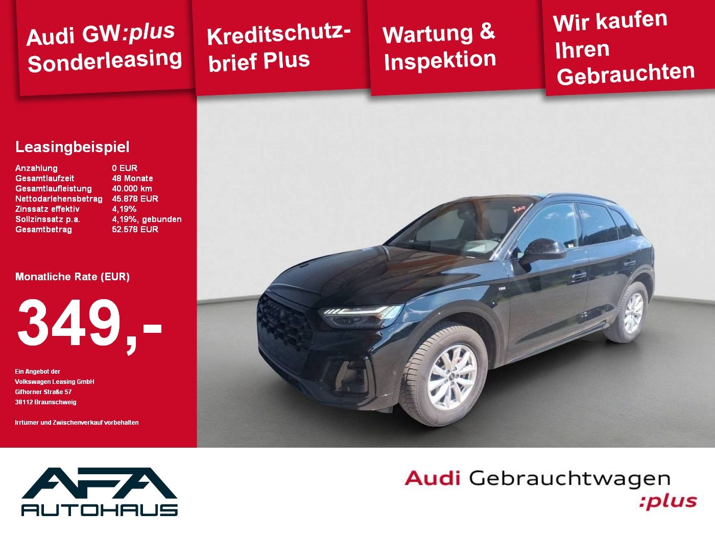 Audi Q5 40 TFSI qu. S tronic S-Line*Pano*Matrix*AHK