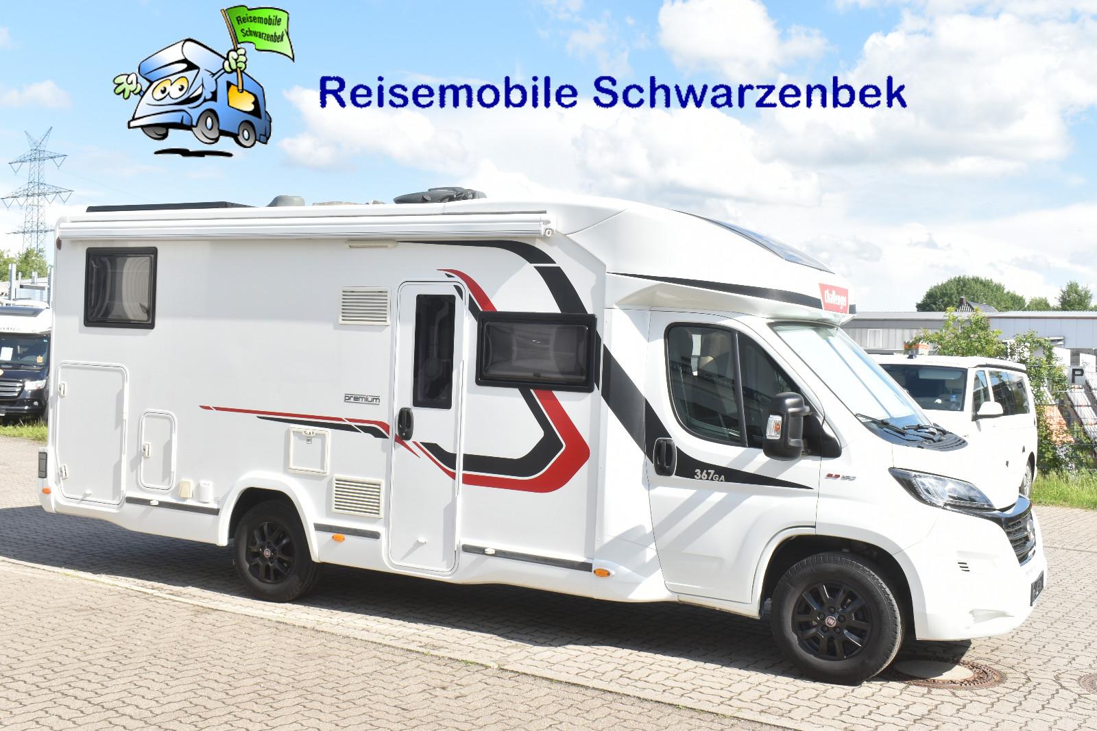 Challenger 367 GA PREMIUM AUTOMATIK+160PS 2SOLA SAT+TV LUFT