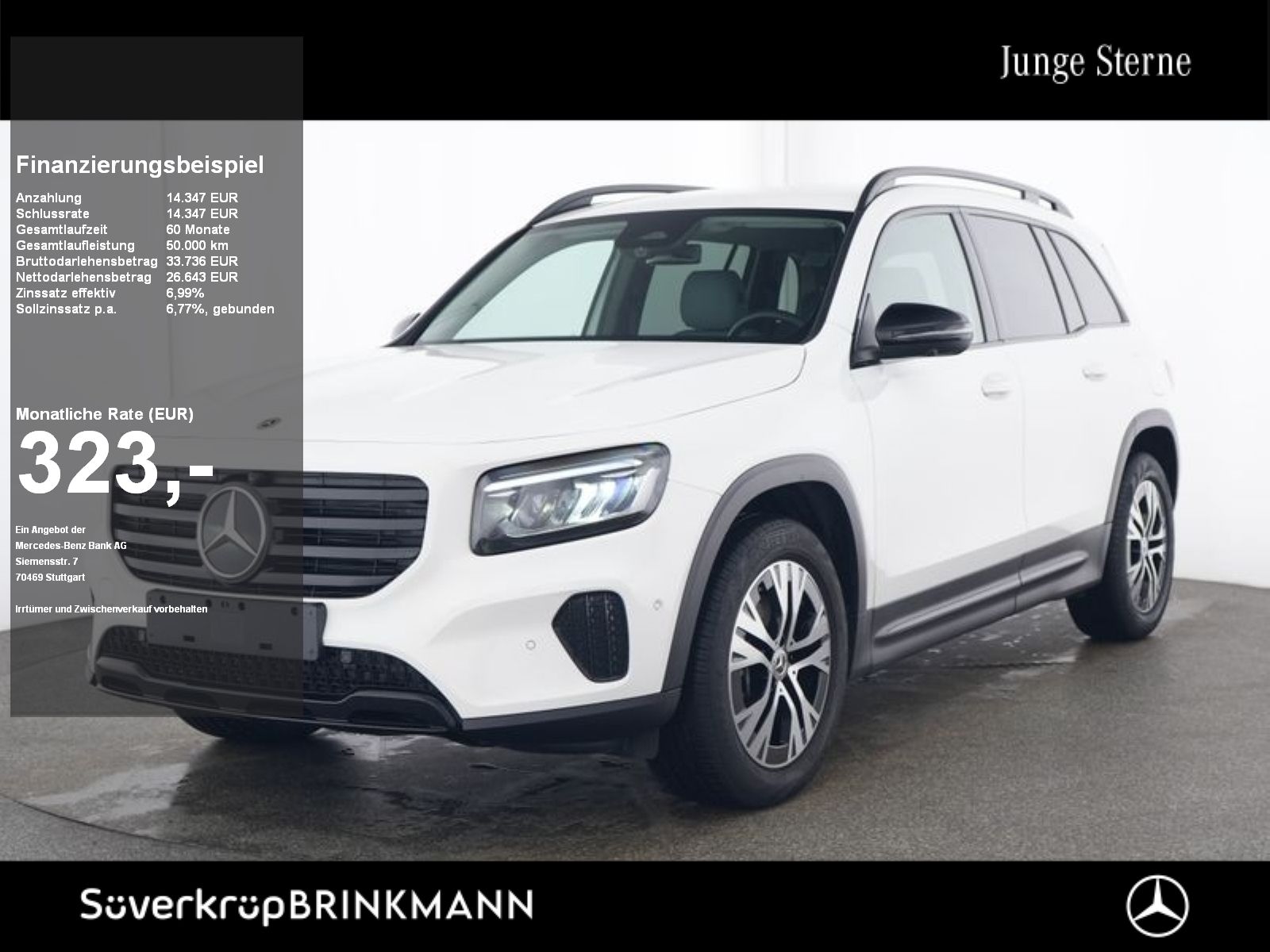 Mercedes-Benz GLB 200 d 4M NIGHT PROGRESSIVE 360 KAMERA SPUR