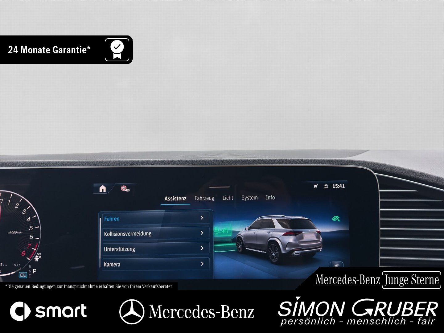 Fahrzeugabbildung Mercedes-Benz GLE 400 e AMG Night Pano Airmatic Burm MBeam 360