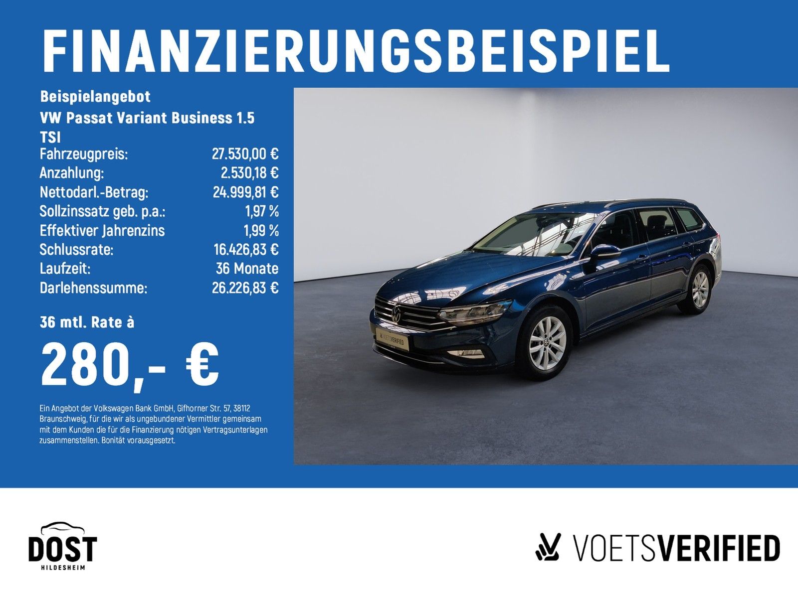 Volkswagen Passat Variant Business 1.5 TSI AHK+LED+KLIMA   