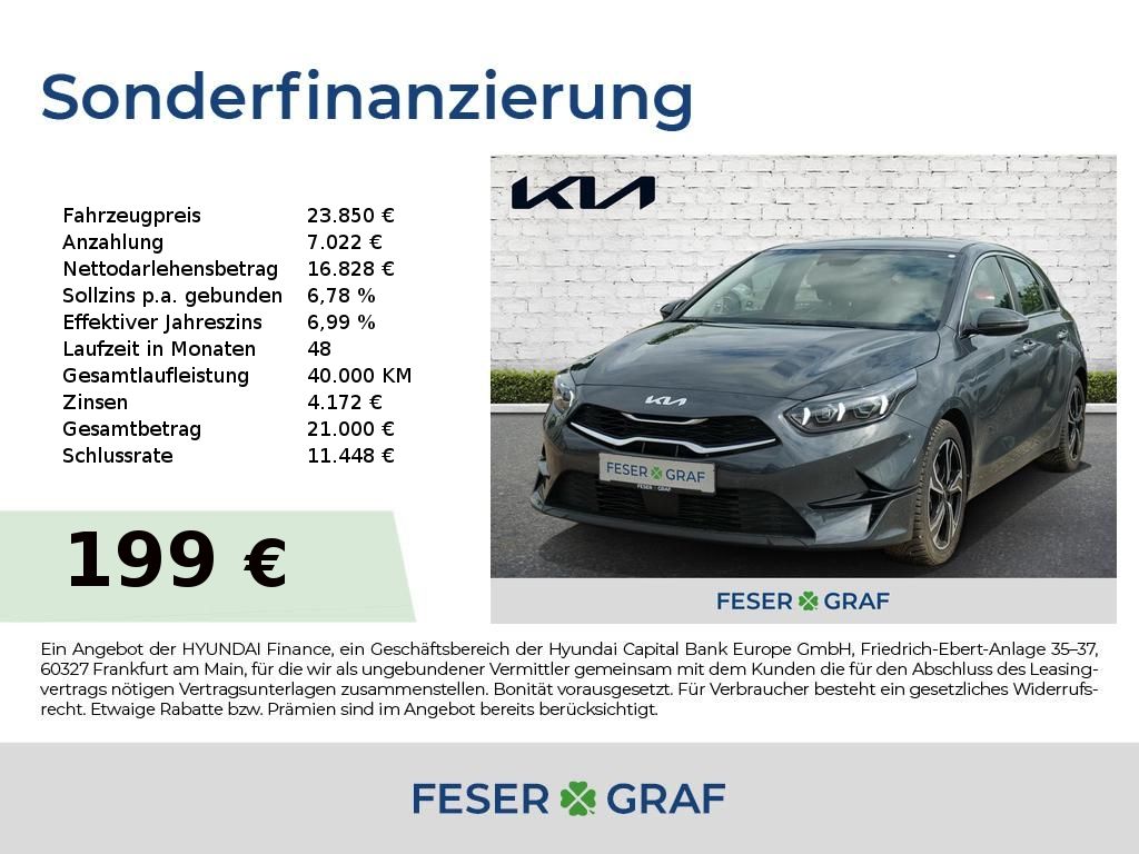 Kia Ceed 1.5T DCT7 SPIRIT TECHNIK LED 8-fach-bereift