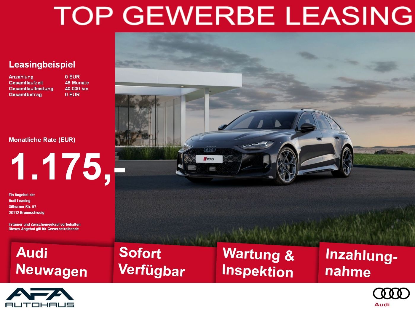 Audi RS5 Avant TFSI quattro Matrix*360°*Massage*RS