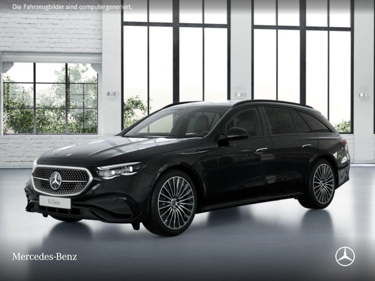 Mercedes-Benz E 220 d T 4M AMG Sportpaket Night AMG 20" Leder