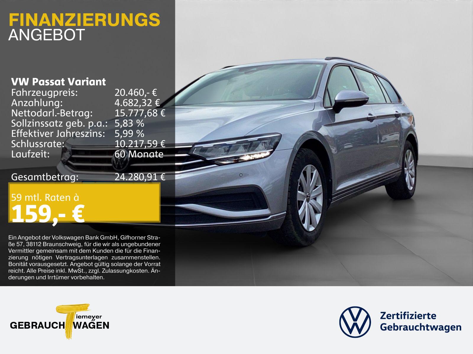 Volkswagen Passat Variant 1.5 TSI CONCEPTLINE LED KAMERA SI