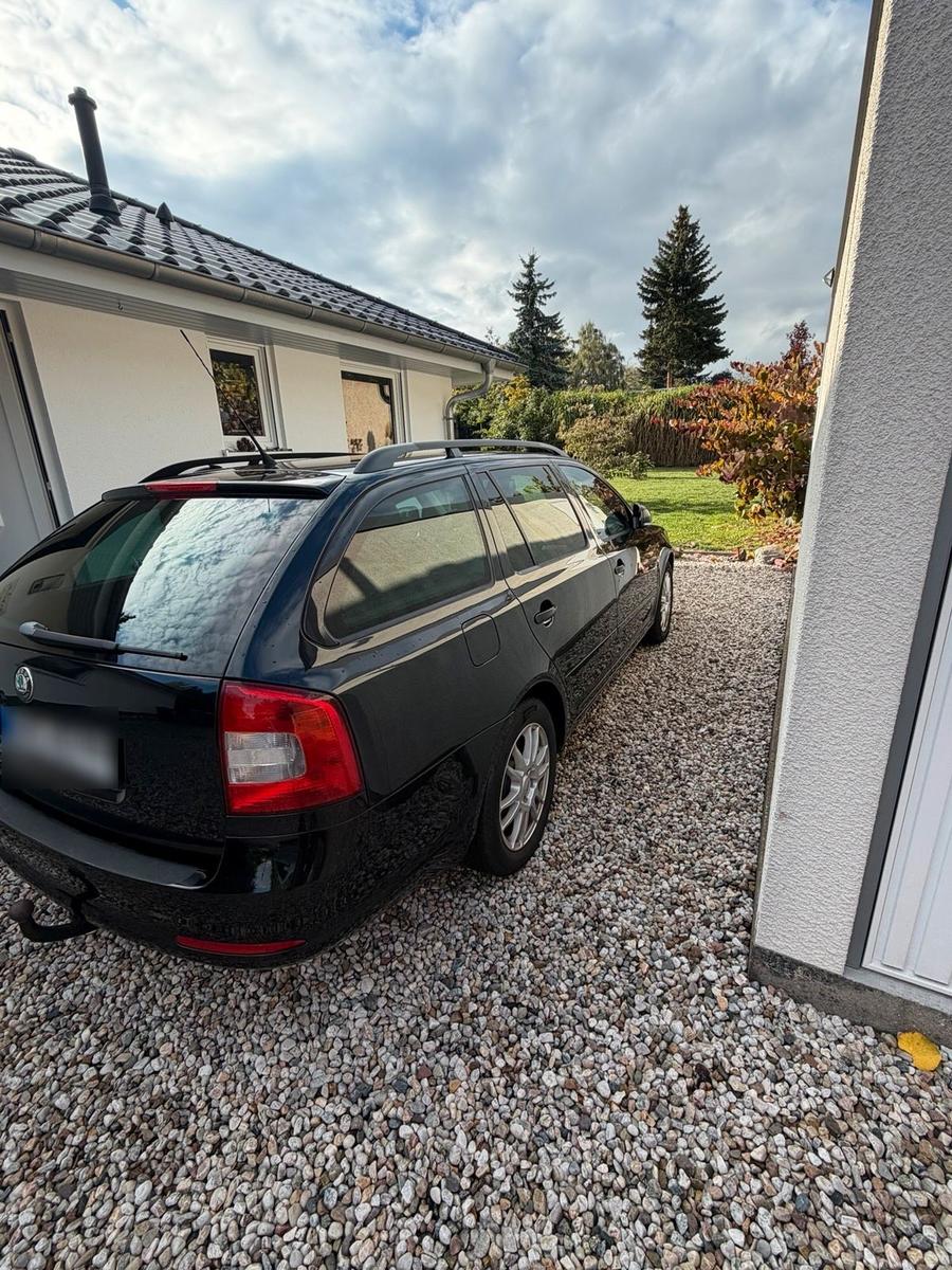 Skoda Octavia 2009 — rear view