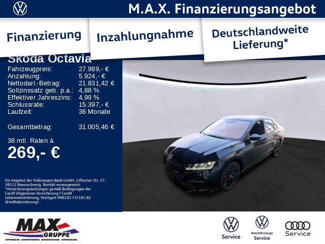 Octavia RS iV 1.4 eTSI MATRIX+NAV+HUD+KAMERA+ACC