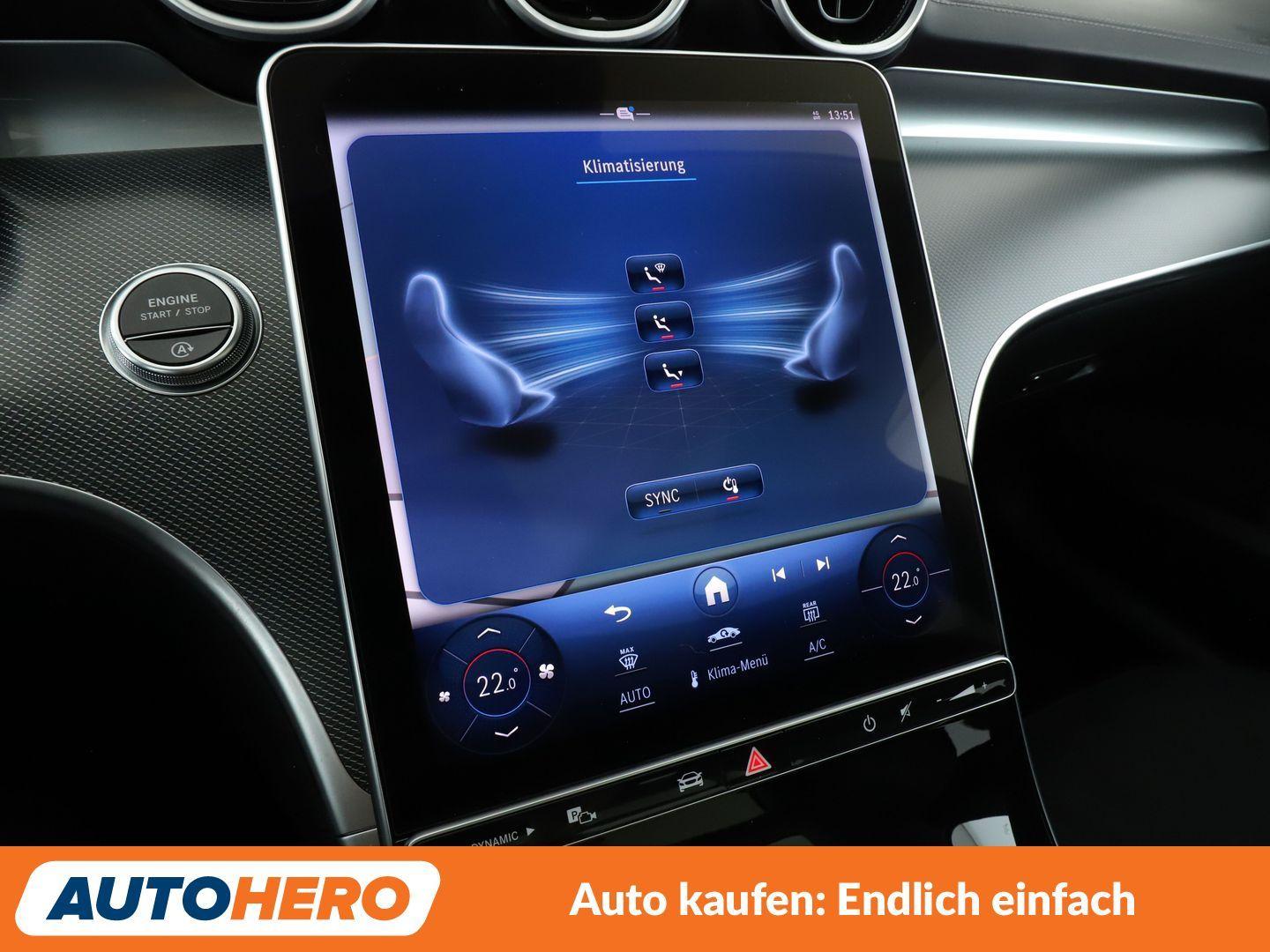 Mercedes-Benz C-Class Mild-Hybrid T AMG Line Aut.*NAVI*LED*TEMPO, миниатюра 22