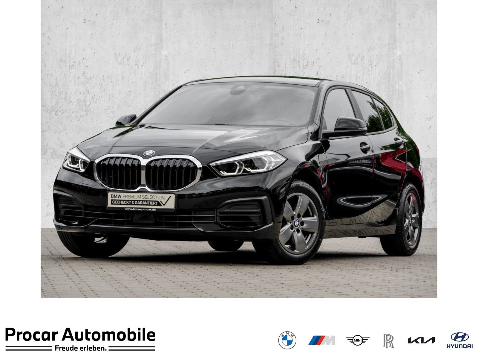BMW 116i AHK NAVI LED PDC V+H DAB Tempomat Klima LM