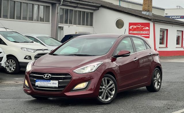 Hyundai i30 blue Style Kamera Leder Navi 1. Hand