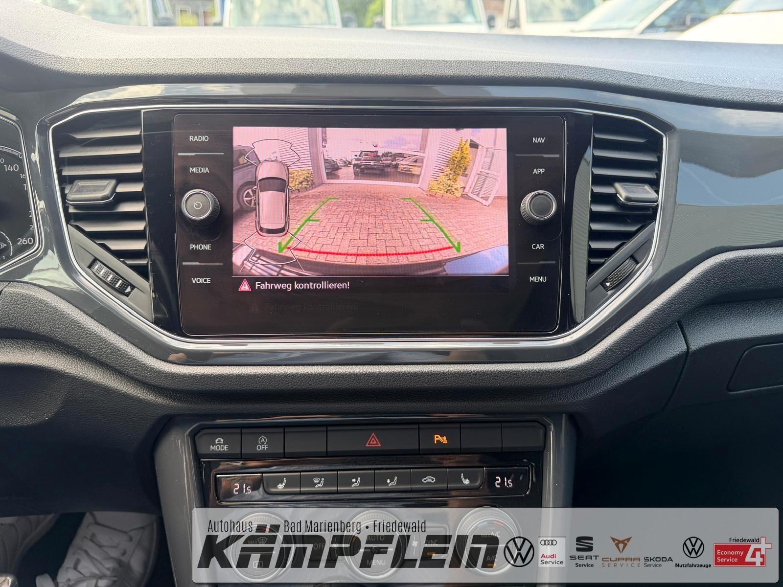 Volkswagen T-Roc 1.5 TSI Sport RFK LED AHK ACC NAVI, миниатюра 14