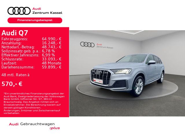 Audi Q7 50 TDI quattro S line Matrix B&O HuD StandHZG