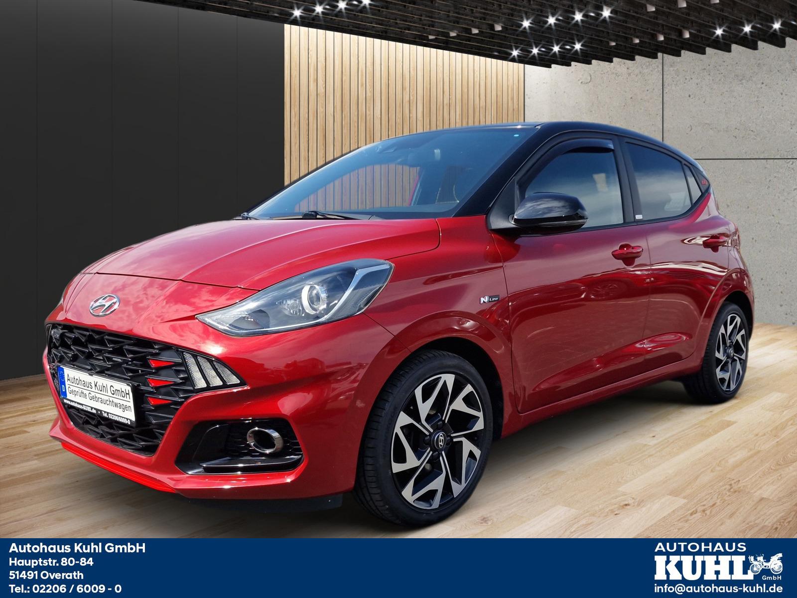 Hyundai i10 1.0 T-GDI N Line DL Navi+Cam+Klima+JBL Sound