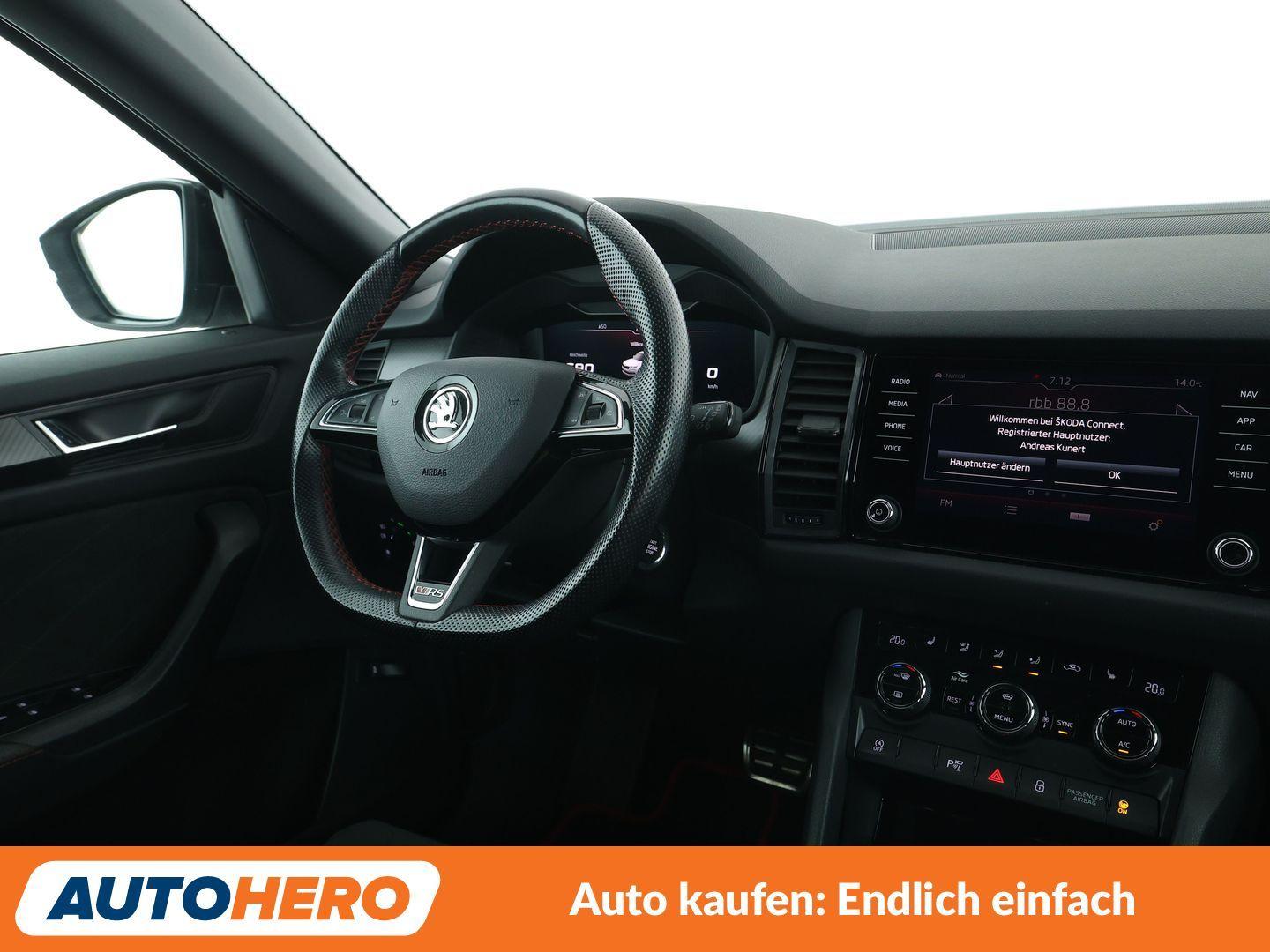 Skoda Kodiaq 2.0 BiTDI RS 4x4 Aut.*NAVI*LED*TEMPO*