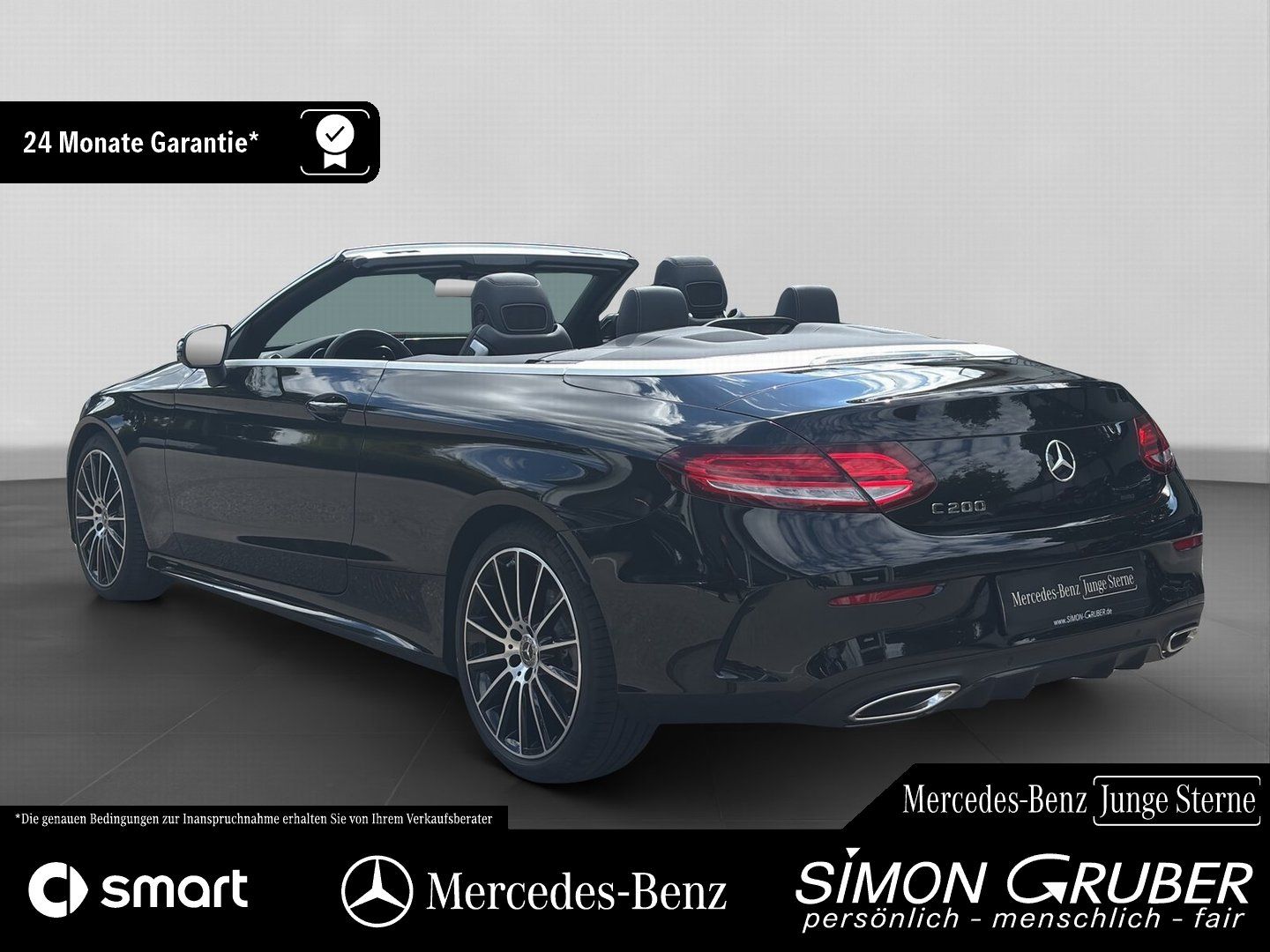 Fahrzeugabbildung Mercedes-Benz C 200 Cabriolet AMG Night Distronic 360 19 Zoll